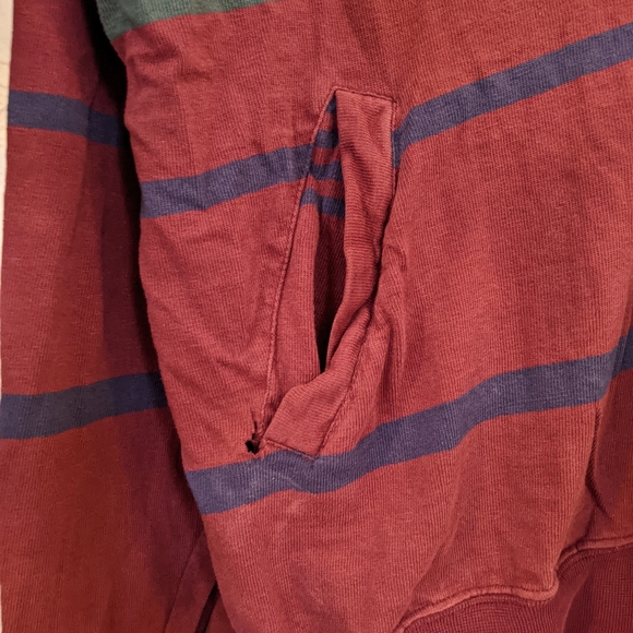 Maroon Rugby Cardigan - Picture 6 of 7